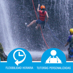 Monitor deportivo de escalada y deportes de aventura